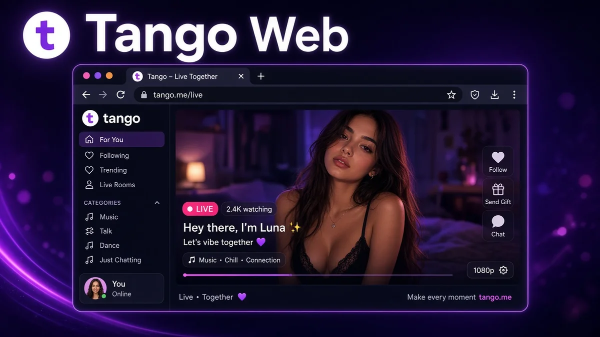 tango live web | Tango Live Indonesia